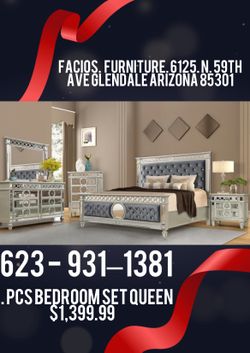 4 Pc Bedroom Set