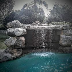 Cave Grotto Waterfall Pool 