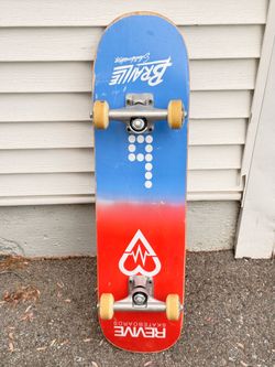 Braille x Revive Collab complete skateboard