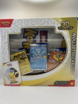 Pokemon 30th Anniversary Poster Collection Box