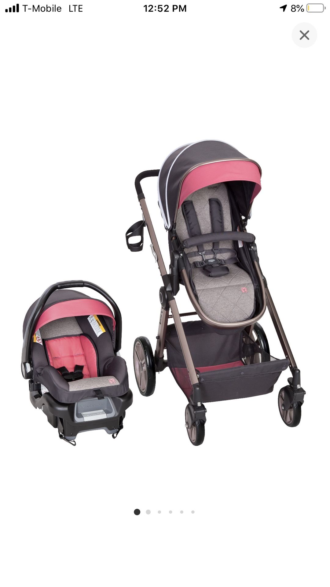 Baby trend travel system ( stroller/car seat combo)