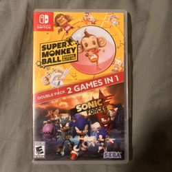 Sonic Forces + Super Monkey Ball For Nintendo Switch 1 And 2