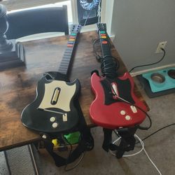 PS2 Guitar Hero Guitars