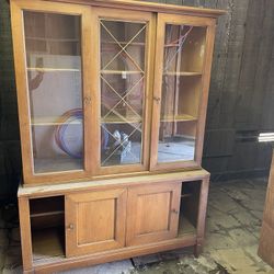 Antique China Cabinet 