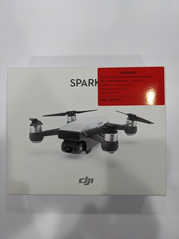 DJI Spark Drone Refurbished, warranty included!