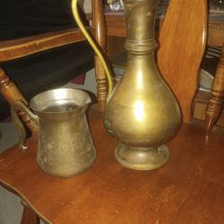 brass pitchers