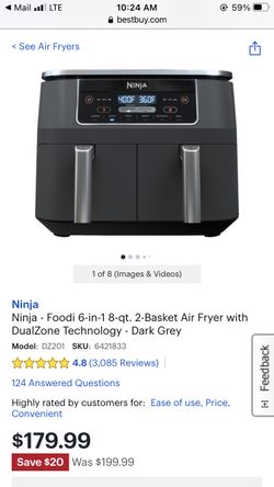 Ninja Dz201 Air Fryer