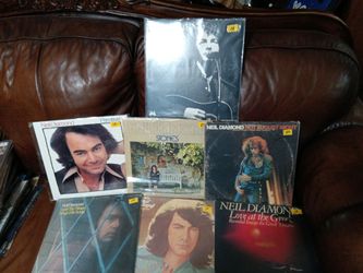 7 neil diamond vynil lps