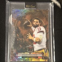 Wild Card Caleb Williams Rookie Card 6/7