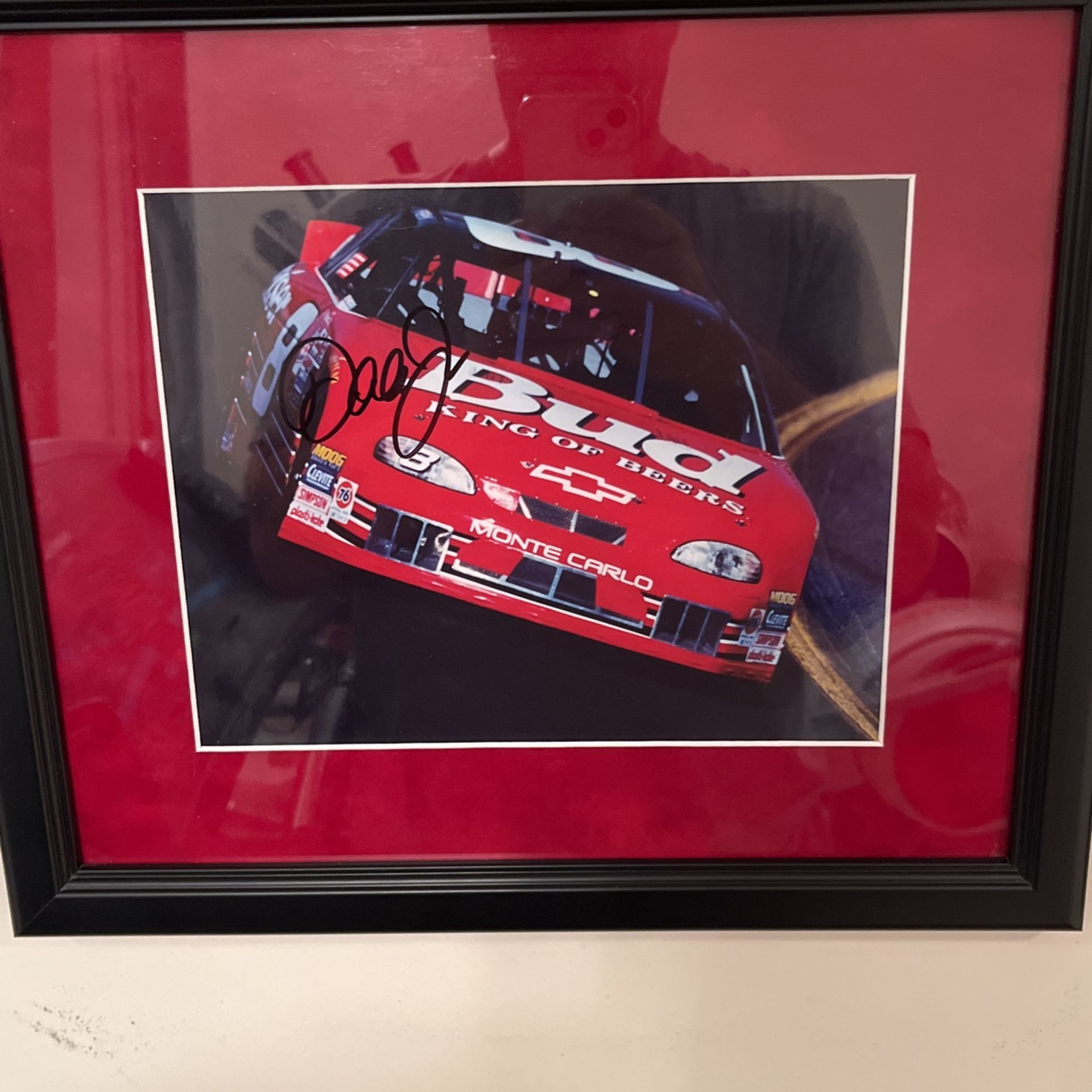 Dale Earnhardt Junior’s Car Signed By Him
