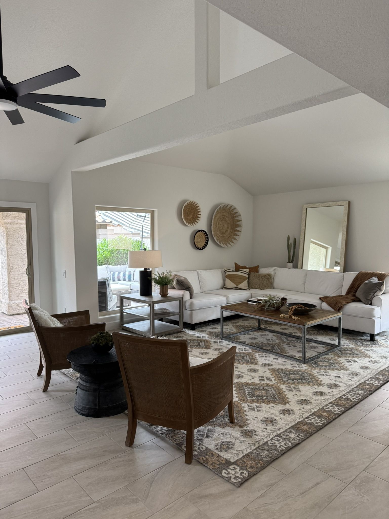 Stunning White Sectional 