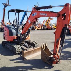 2018 Kubota KX033 6,800 # Pound Mini Excavator