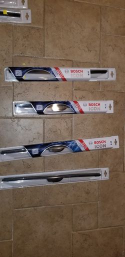 New Bosch Icon Windshield Wiper Blades BEST WIPERS ON MARKET