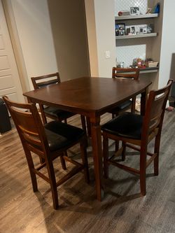High top table set