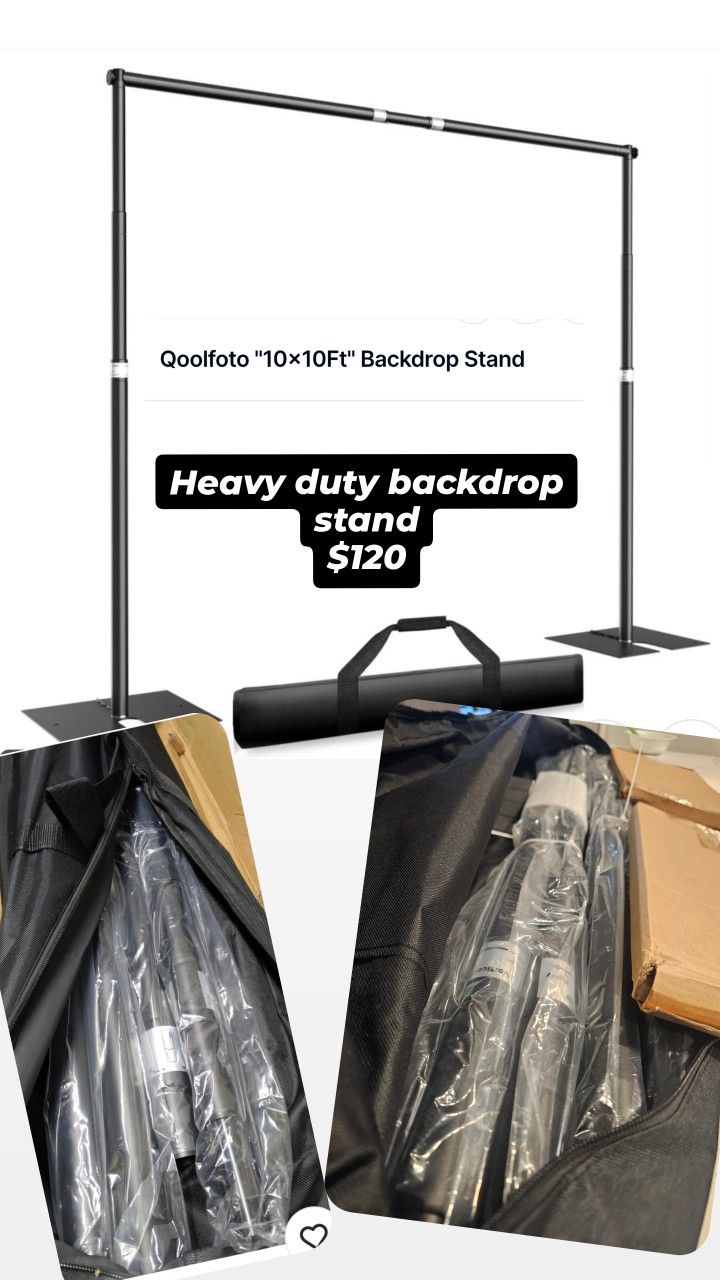 Heavy Duty Backdrop Stand