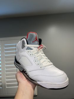 Jordan 5 white cement size 8.5 $220 OBO!!!