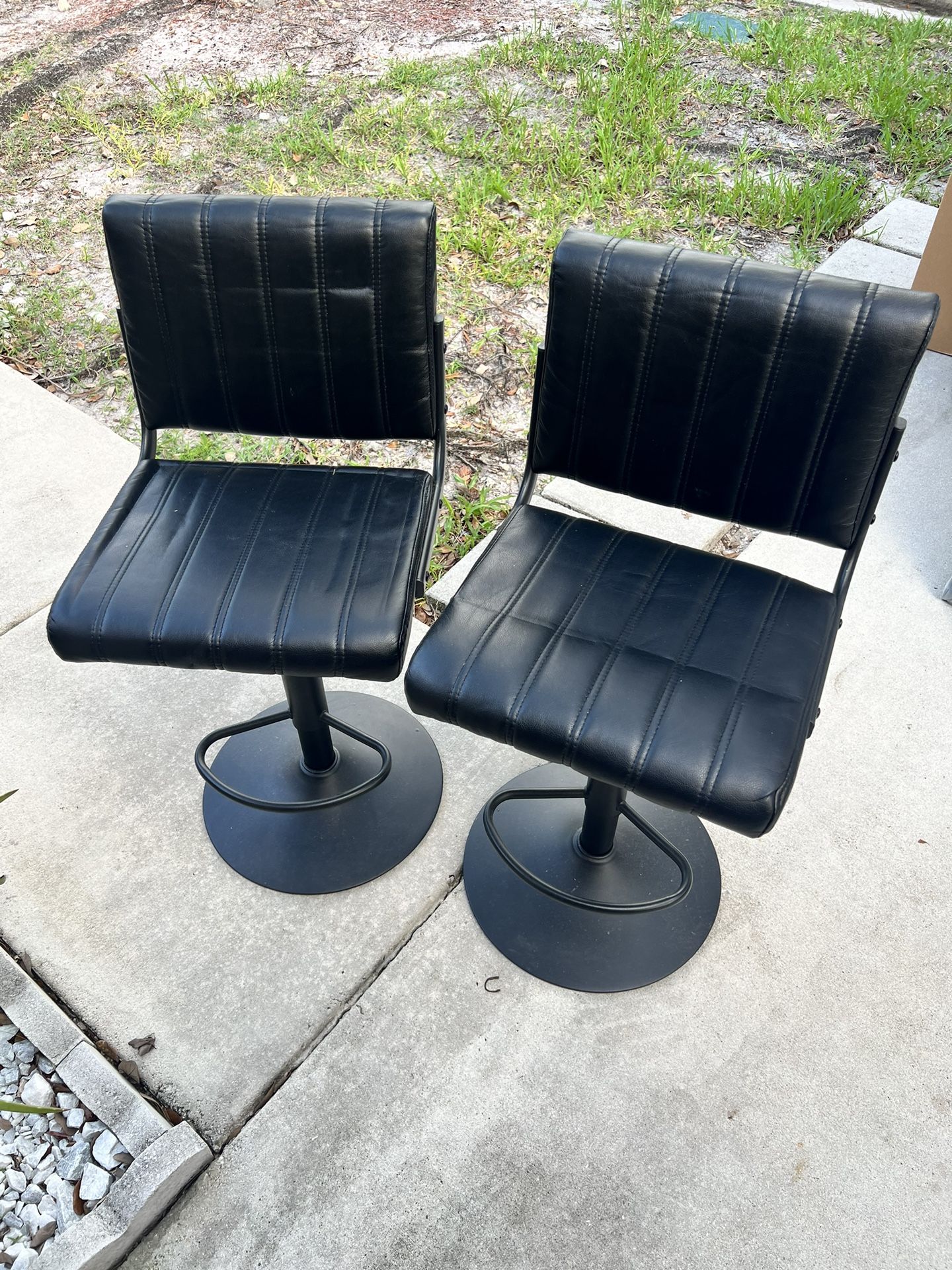 Bar Stools - Black - Taburetes Para Cocina - Bar