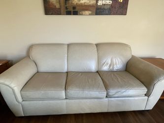 Leather Couch Sofa