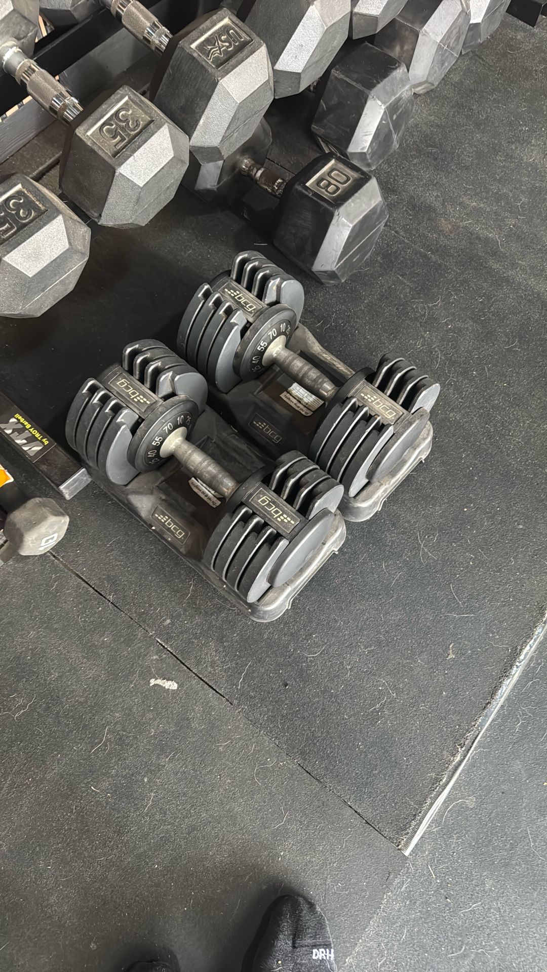 Adjustable Dumbbells