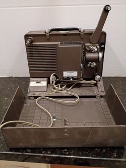 Vintage Wheel To Reel Movie Projector Need A Light Cash Only Please