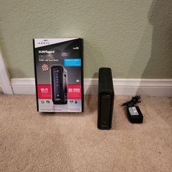 Arris Surfboard Cable Modem & Wi-Fi Router.  Model SBG6580-2