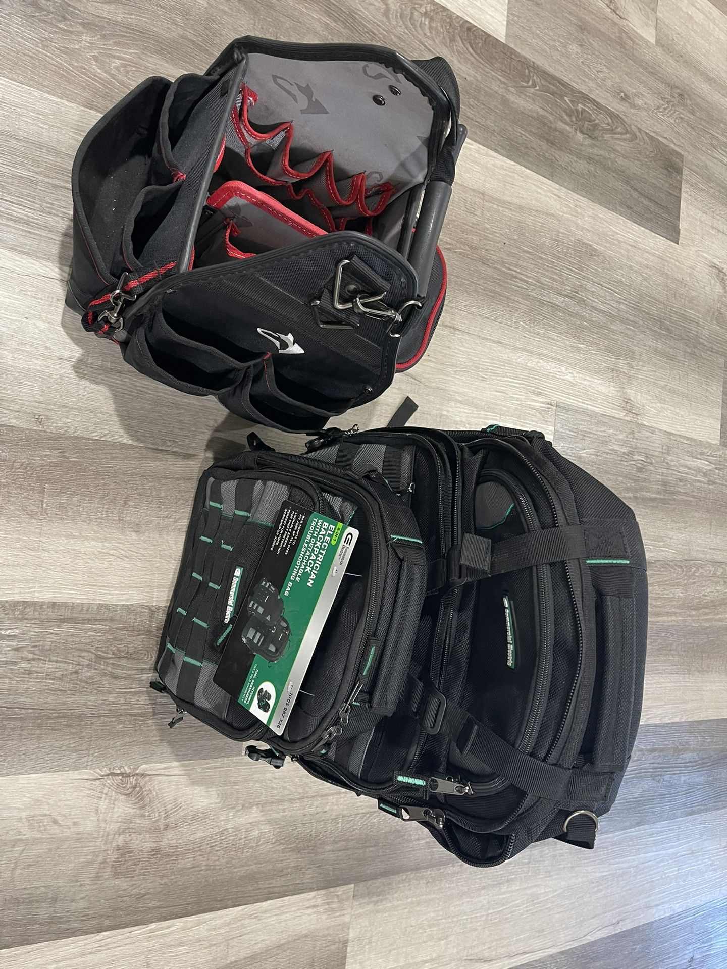 Husky Tote And Electrician Back Pack