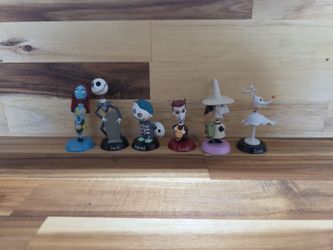The Nightmare Before Christmas Mini Bobblehead Figures
