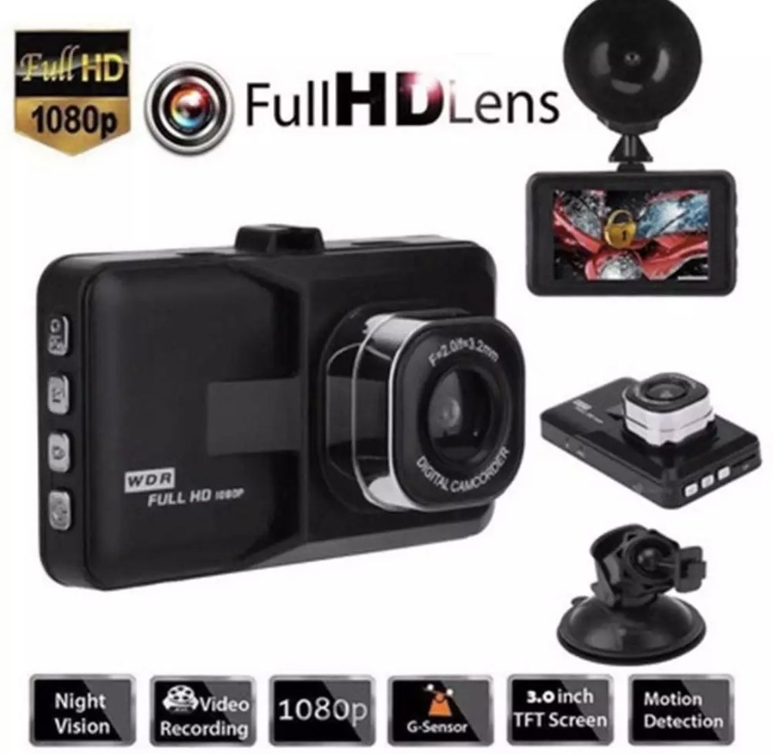 BlackBox Dash Cam for Vehicle.