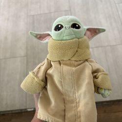 Mini Yoda Stuffy From Disneyland 
