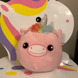 Unicorn Plush 6”