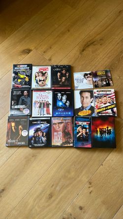 Bundle of Movies DVD and 1 VCR