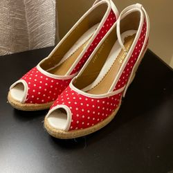 Polka Dot Heels