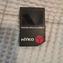 Game Cube Storage Card