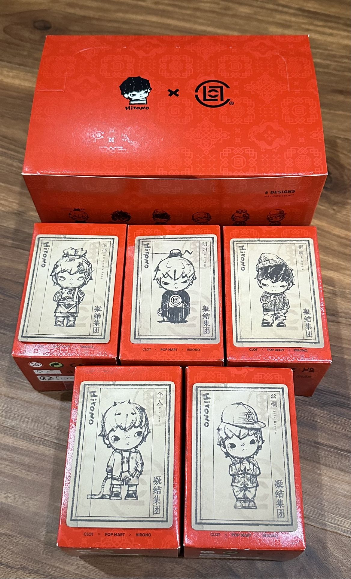 POP MART HIRONOx CLOT SERIES FIGURES