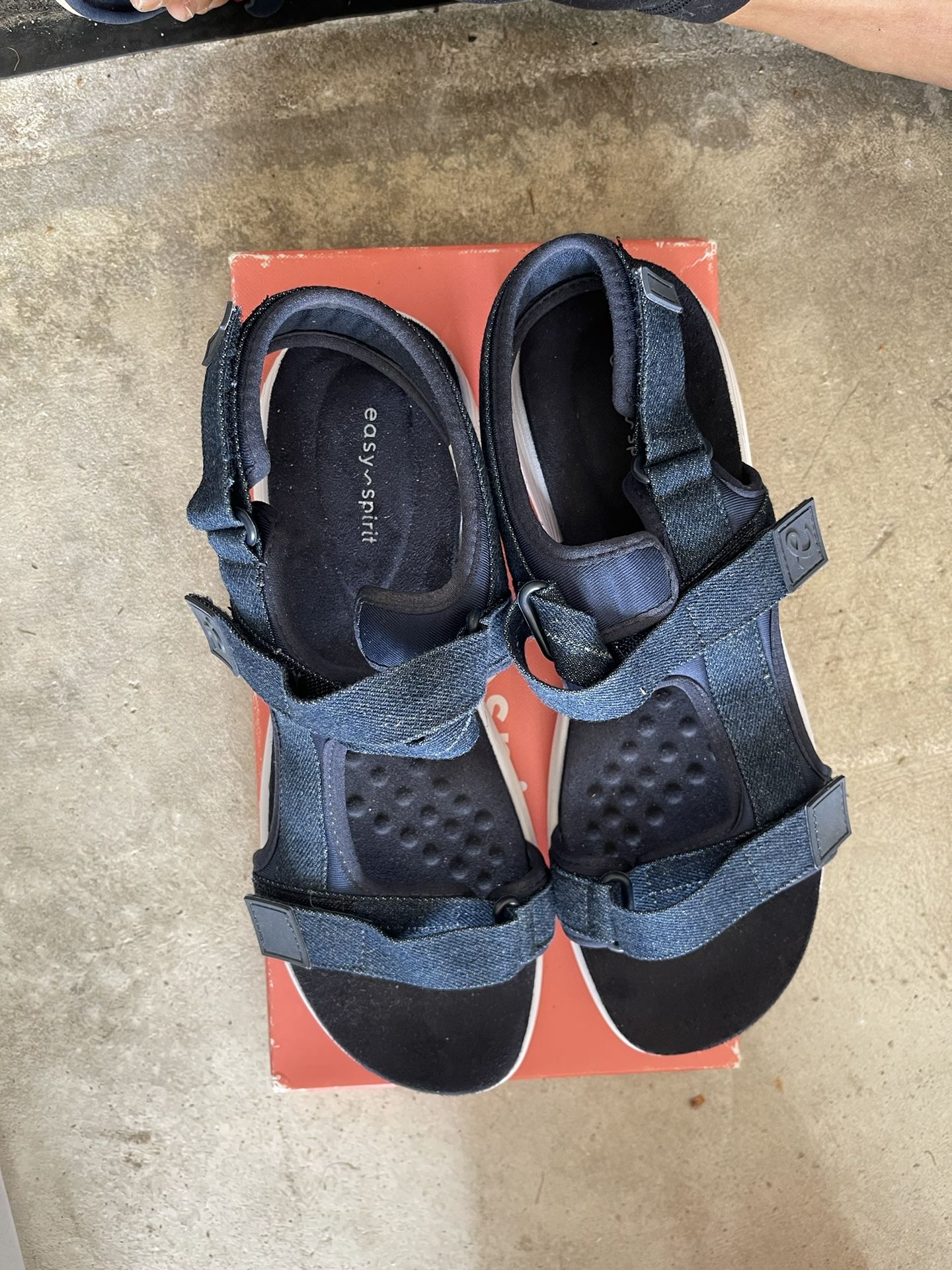 Preloved Easy Spirit Tamara Sandal Blue Jeans 10 W