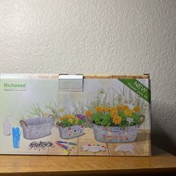 Metal Iron Flower Pots Kit