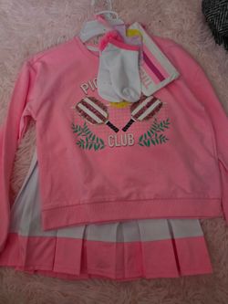 Girls outfit set size 7-8