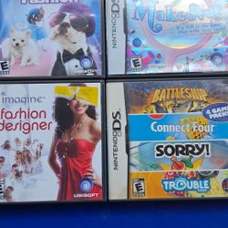 4 Nintendo DS Games