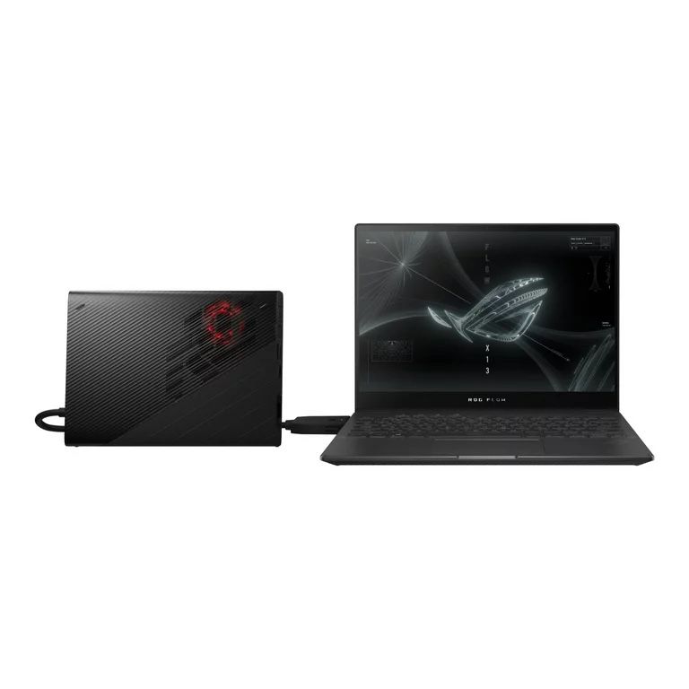 Asus ROG Flow X13 13.4" Touchscreen Gaming Laptop, AMD Ryzen 9 5980HS, NVIDIA GeForce GTX 1650 4 GB, 1TB SSD, includes ROG XG Mobile