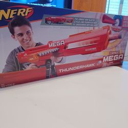 New Nerf N-Strike Mega Accustrike Thunderhawk Nerf Mega Darts New In Box $20