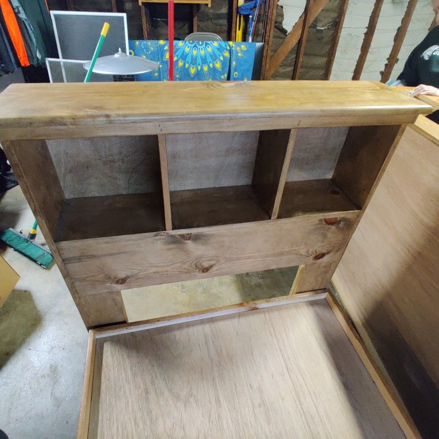 Hand Made Wood Bed Frame 