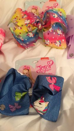 8 large JoJo bows new $5 each