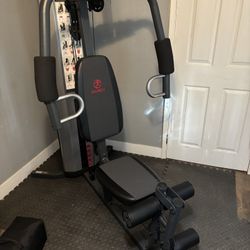 Multi Gym Station With Weight Rack