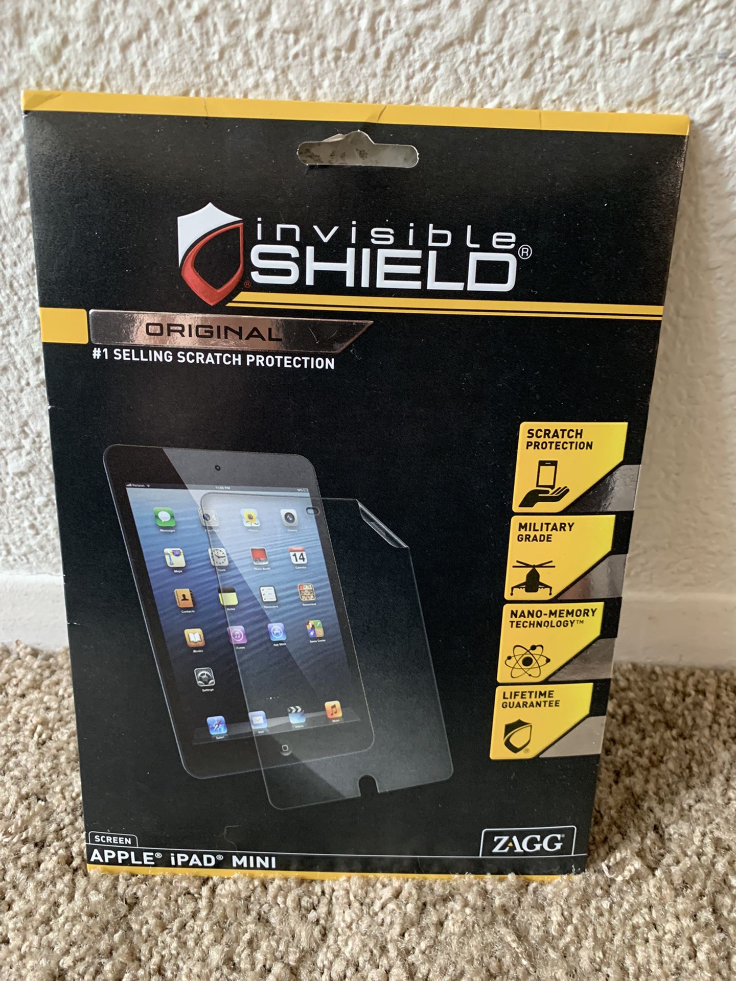 iPad mini invisible shield screen protector