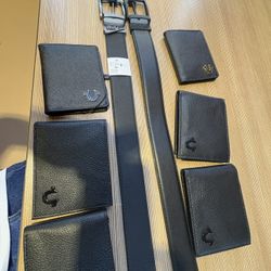 True Religion Belt And Wallets And A Nike Belt 