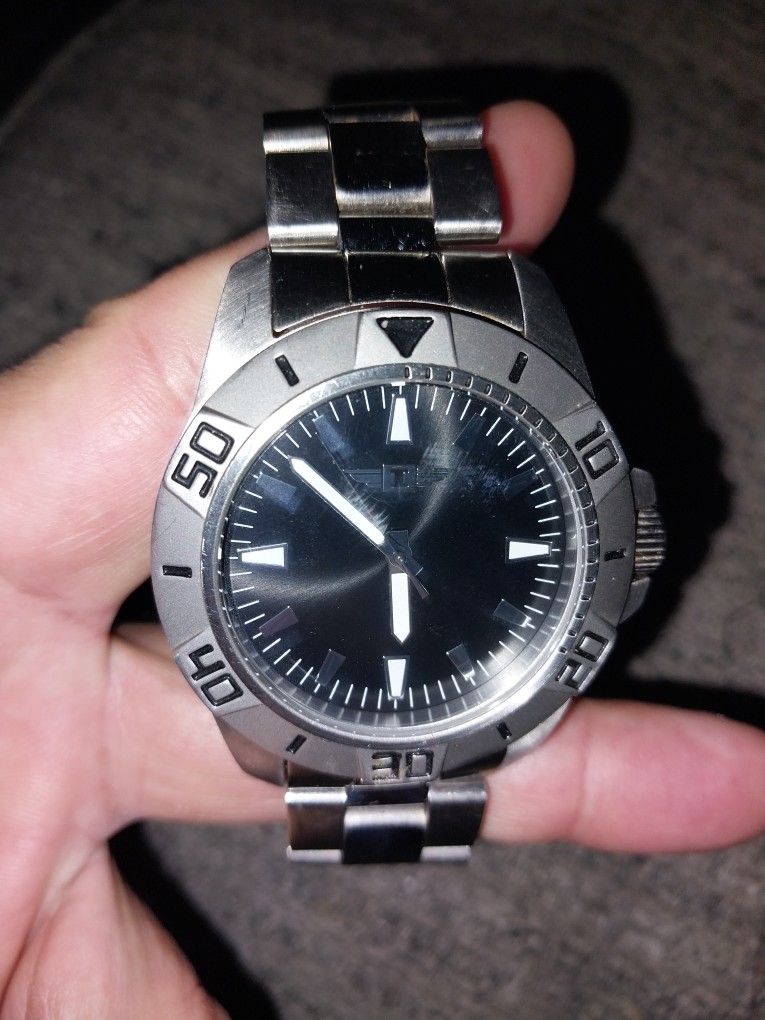 Platinum Invicta Watch Just Need Battery