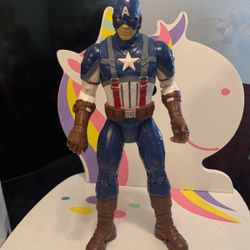 Marvel Captain America  12" Figure  Talks 
