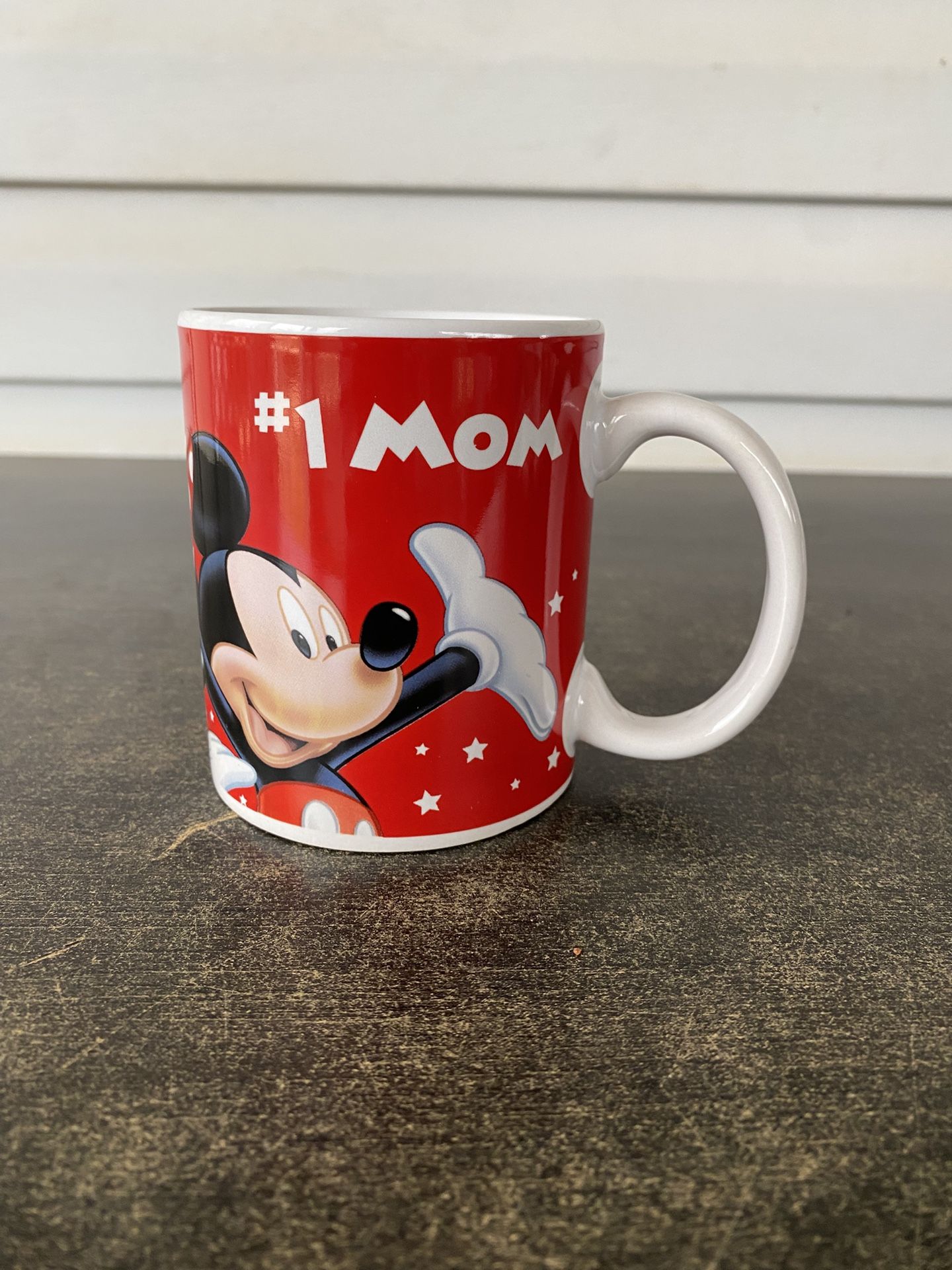 Disney #1 MOM Mickey Micky Mouse Mug/ Cup By Jerry Leigh Orlando