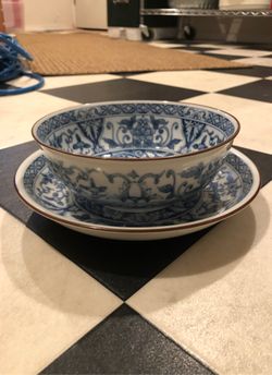 Bowl and plates