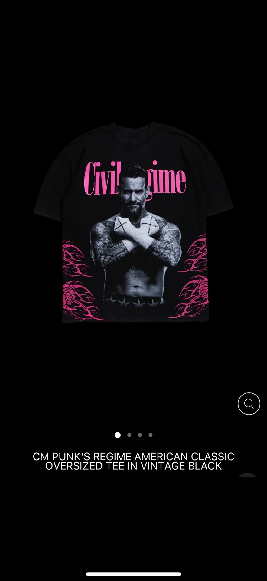 CM Punk WWE Shirt